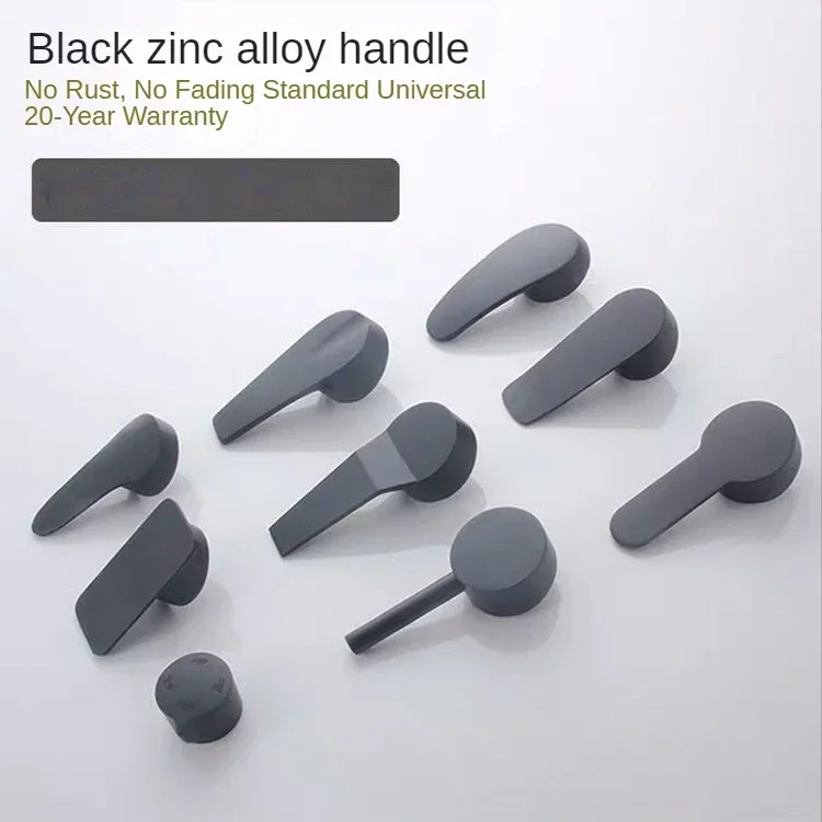 Basin Mixer Cartridge - Czarny uchwyt przełącznika kranu Zawór mieszający