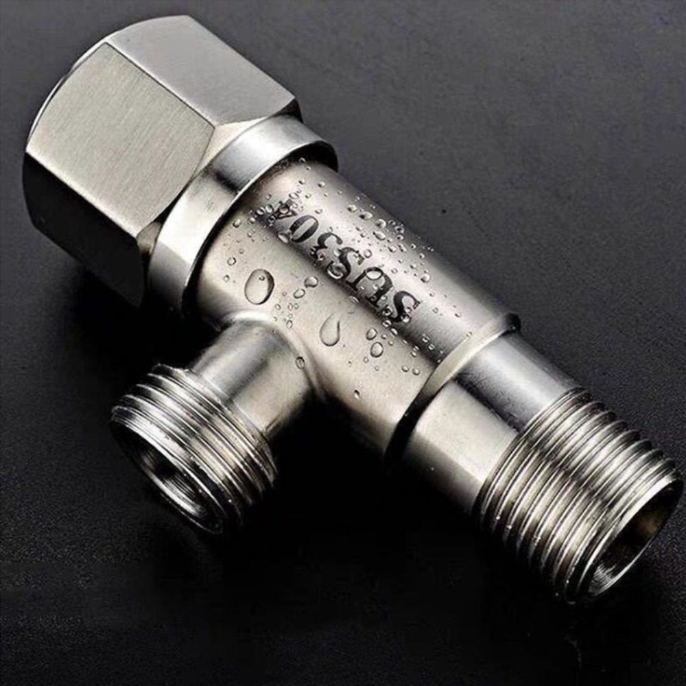 Toilet Fill Valve - Zawór kątowy ze stali nierdzewnej do