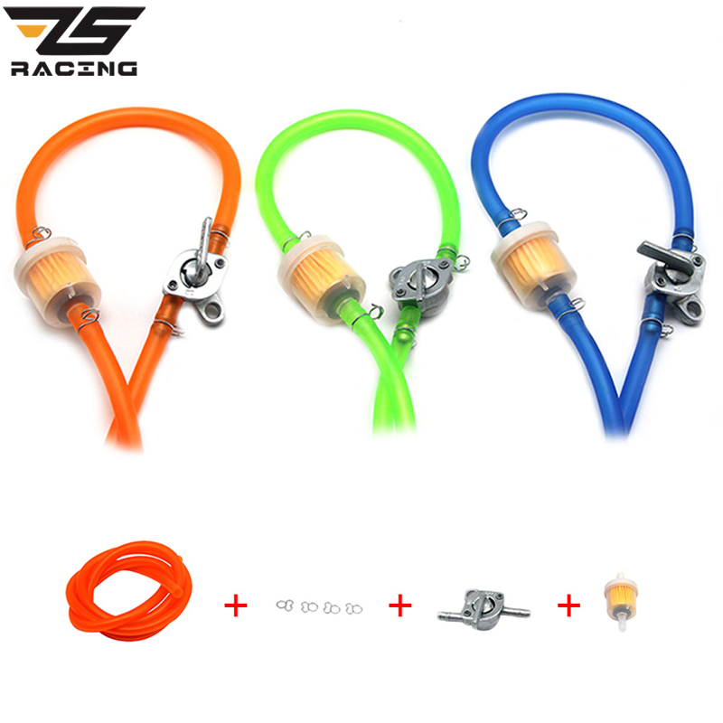 Plastic Pipe Clip - ZS Racing Uniwersalny 6mm motocyklowy kran