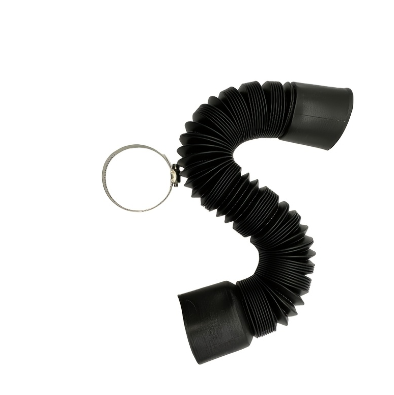 Plastic Pipe Clip - 8,46-calowy teleskopowy, elastyczny plastikowy wąż wentylacyjny