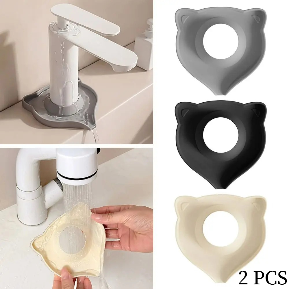 2 szt. Kreatywna mata odpływow – Silicone Tap Washer recenzja i cena