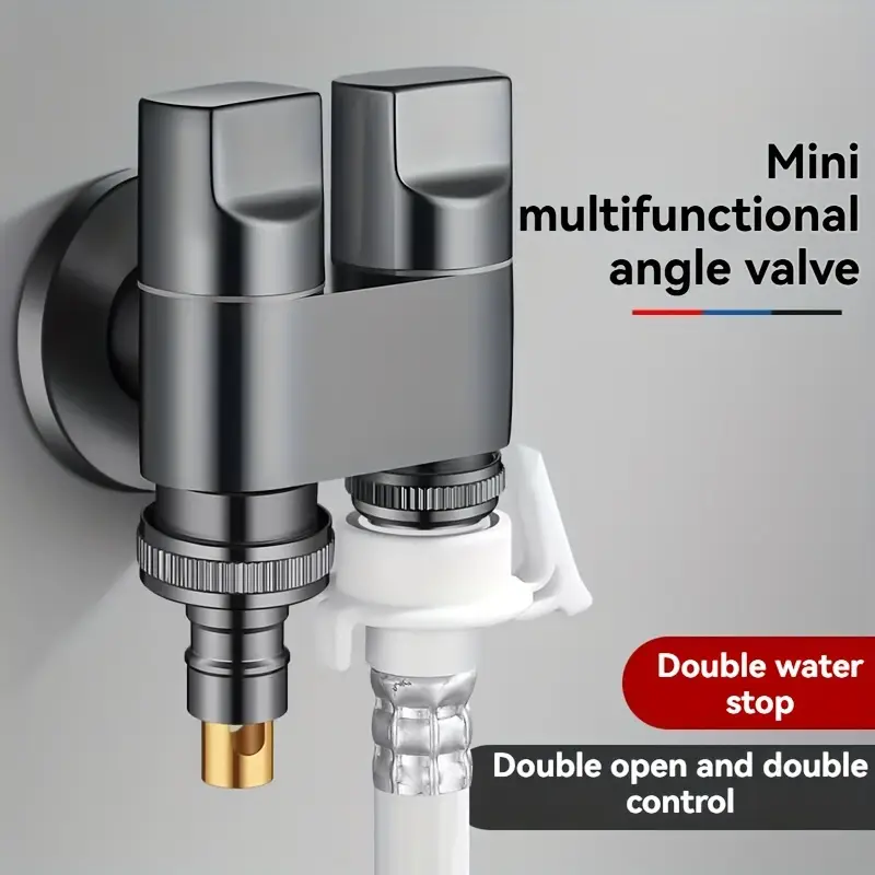 Podwójny kran ze stali nierdze – Toilet Fill Valve recenzja i cena