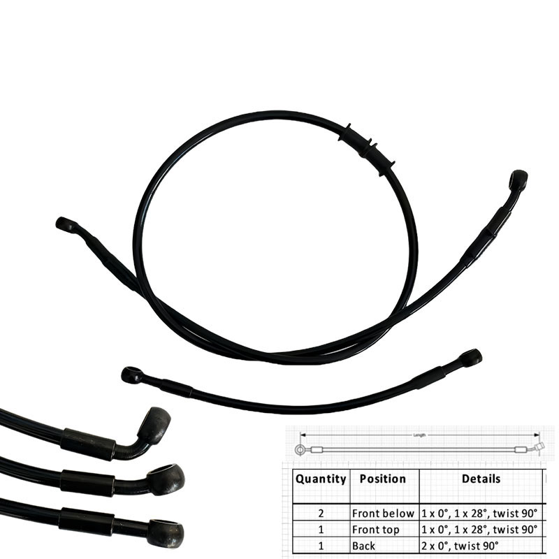 AN3 Moto Hydrauliczny wąż hamu – Ptfe Tape Thread recenzja i cena