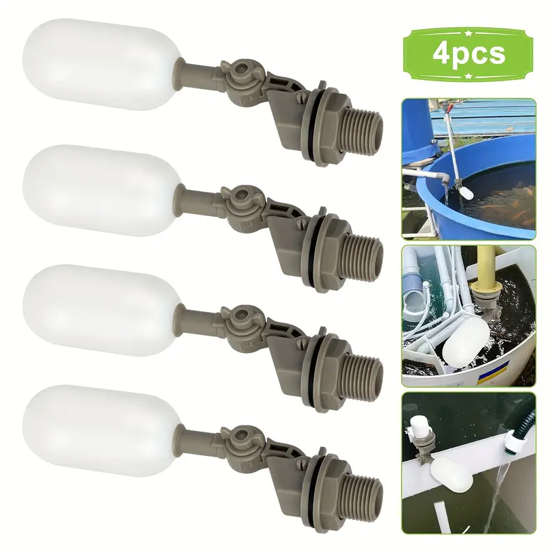 4Pcs Farm Cattle Plastic Water – Float Ball Valve recenzja i cena